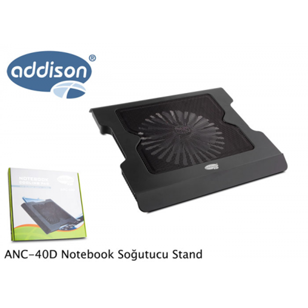 ADDISON ANC-40D Büyük Fanlı Notebook Soğutucu (S)