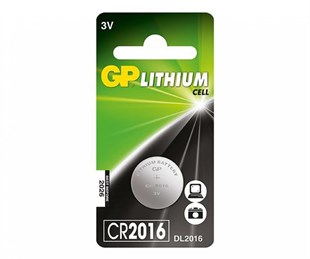 Gp LITHIUM CELL CR2016 3V 