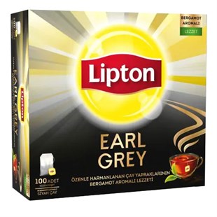 Lipton Earl Grey Bardak Poşet Çay 100lü