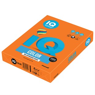 Mondi IQ Koyu Renkli Fotokopi Kağıdı A4 80 gr 1 Paket Turuncu (500 Yaprak)