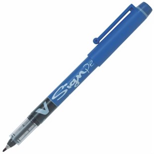 Pilot V-Sign Pen SW-VSP İmza Kalemi Mavi