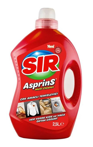 SIR Aspirins Çok Amaçlı Yüzey Temizleyici 2,5lt